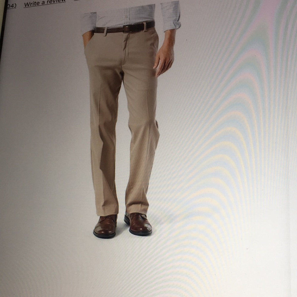 Dockers Iron free khakis straight fit pants. 30x30